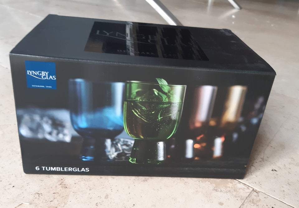 Glas, 6 stk Tumbler Lyngby Glas