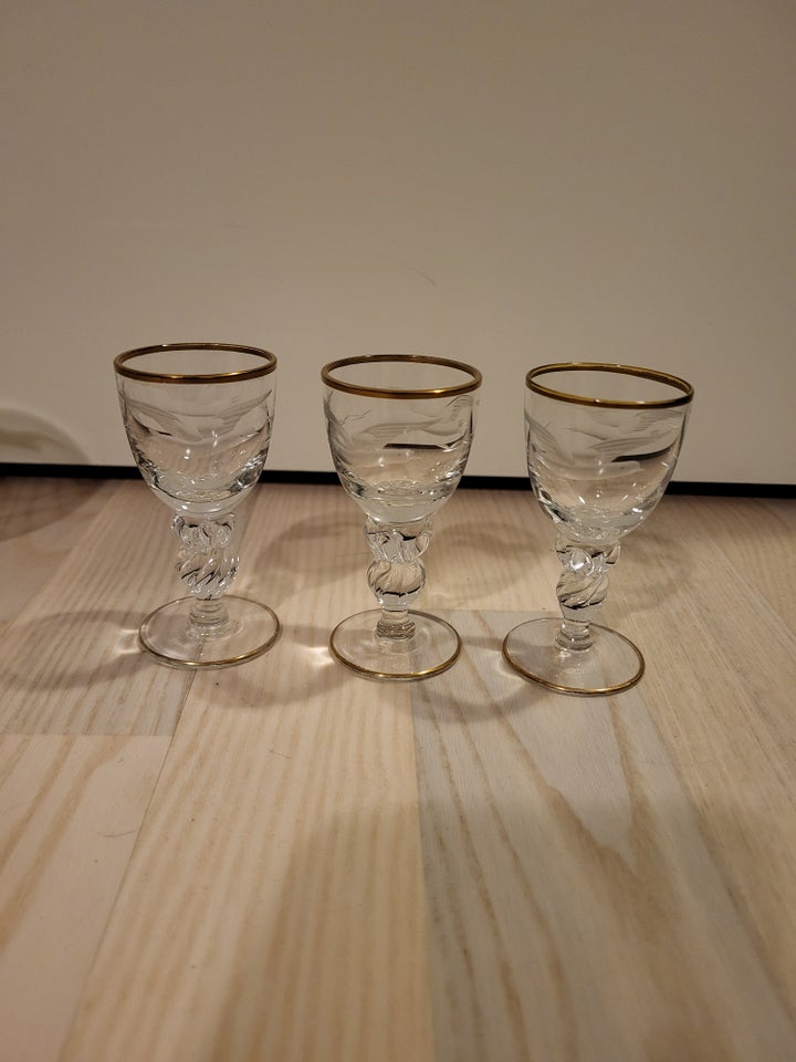 Glas, Lyngby mågestel cognacglas