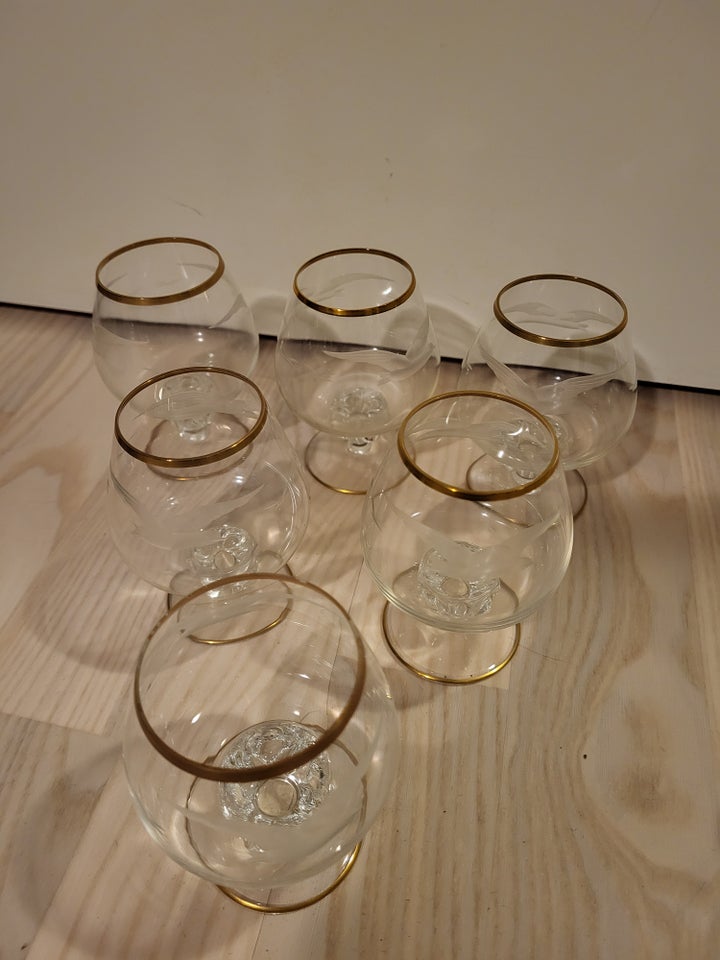 Glas, Lyngby mågestel cognacglas