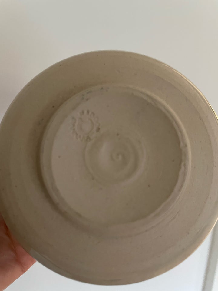 Keramik Flot lille keramik krukke
