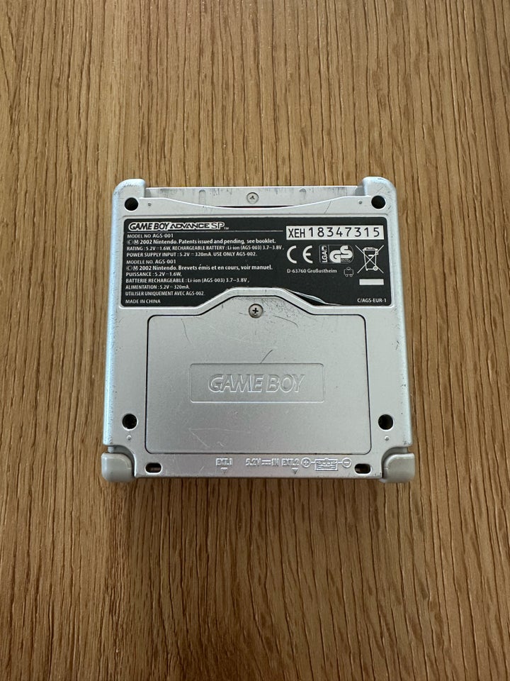 Nintendo Gameboy advance SP,