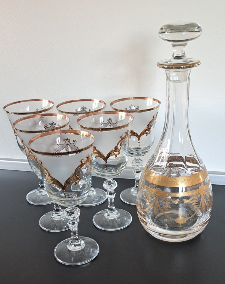 Glas, Vinglas og karaffel