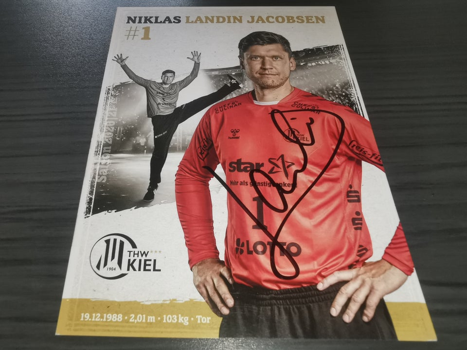 Autografer Niklas Landin