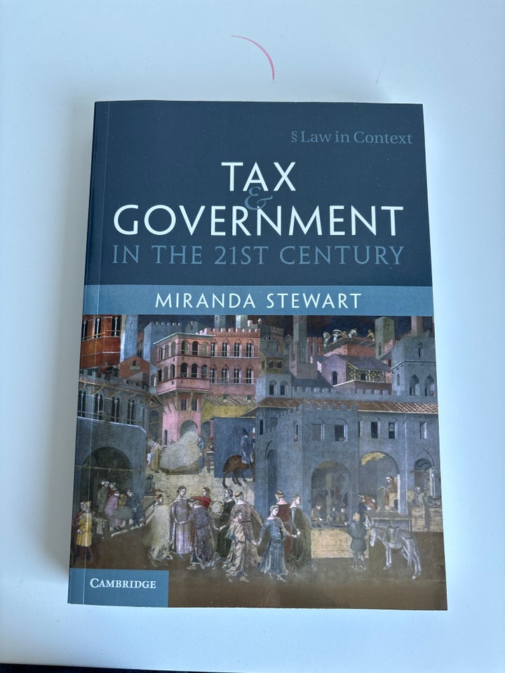 Tax and Government in the 21st