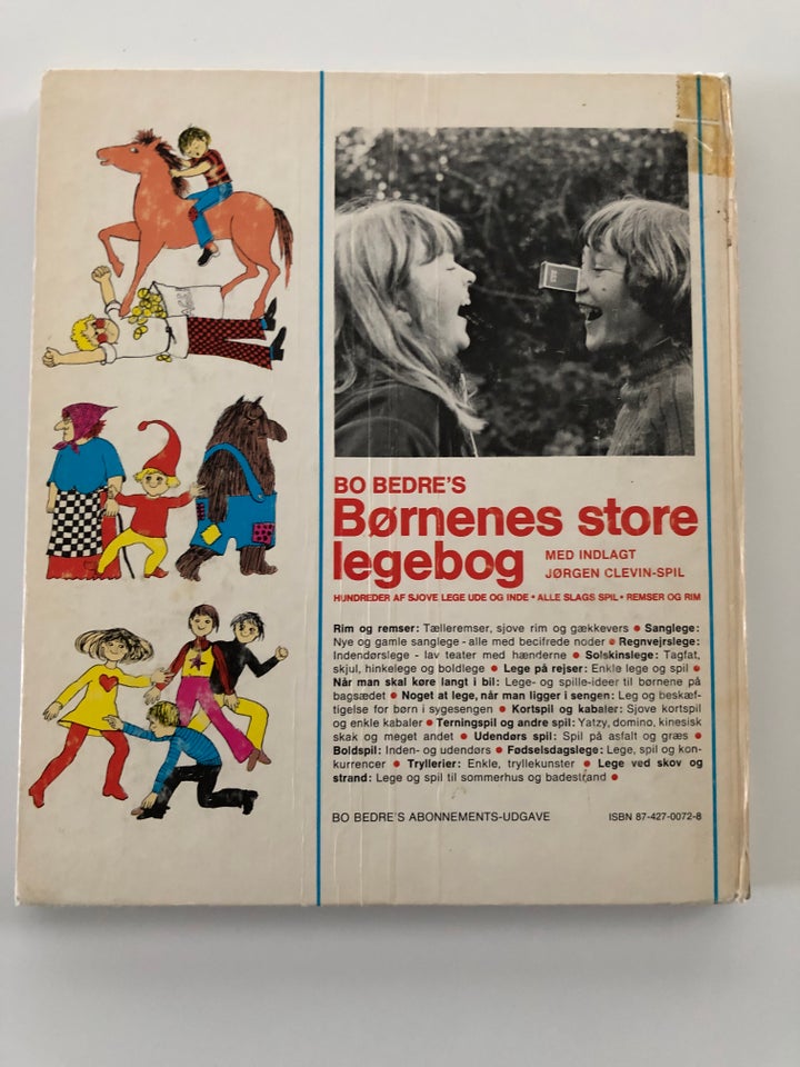 Børnenes store legebog, Bo Bedre