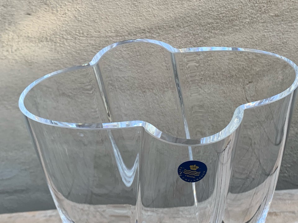 Glas, Stor Gardenia vase fra Royal