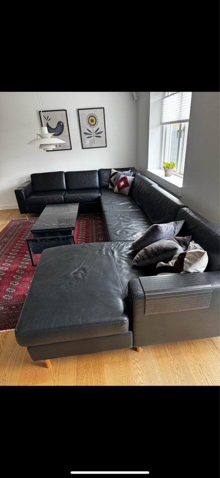 Sofa, læder, Bolia