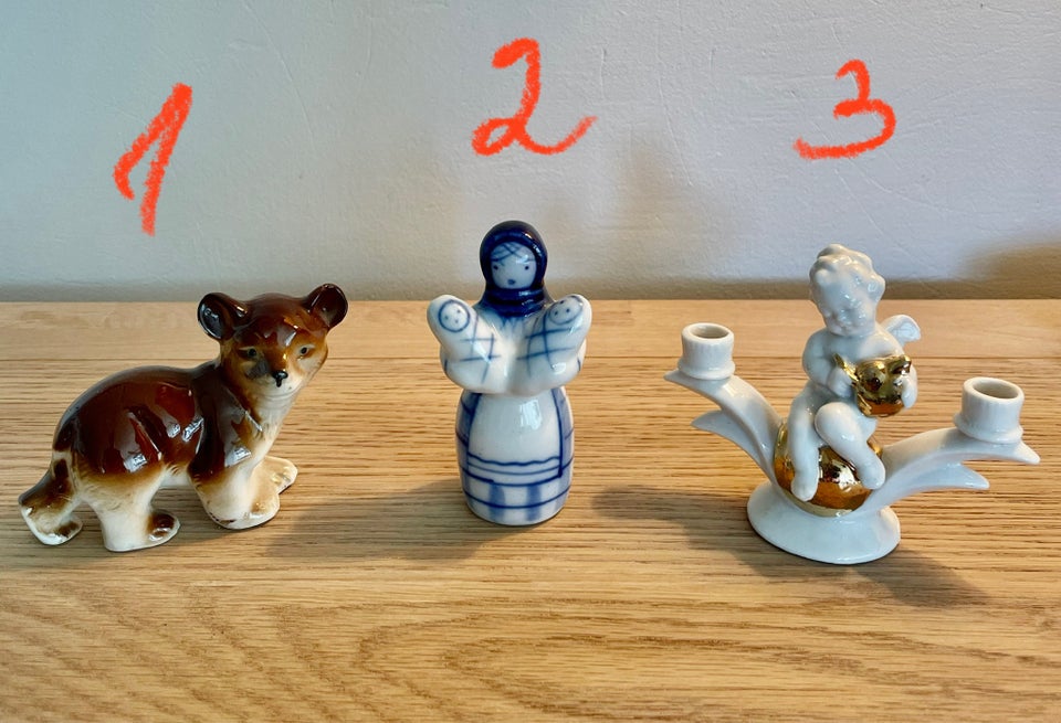 Porcelæn figurer Retro/ vintage