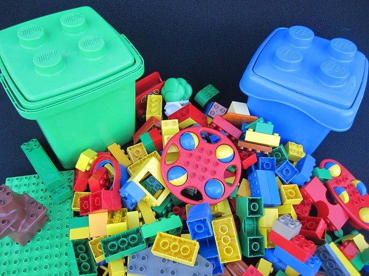 Lego Duplo, 2 spande + blandet