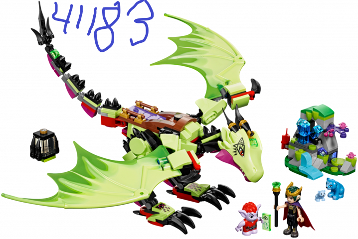 Lego Elves 41183 uden vejledning