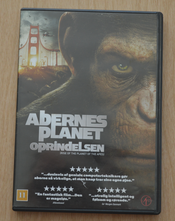 Abernes Planet Oprindelsen DVD