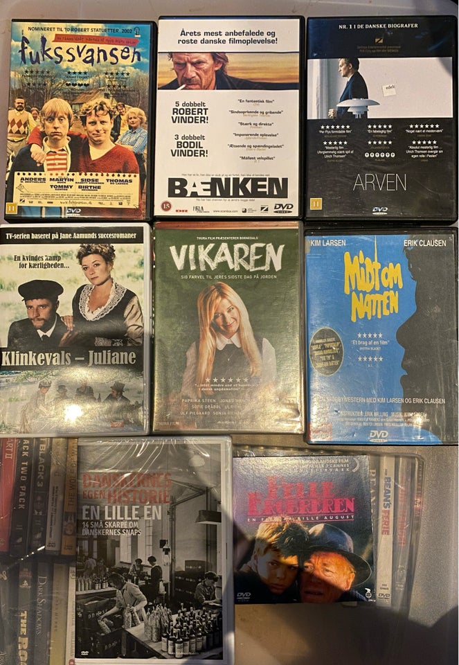 Danske film, DVD, familiefilm