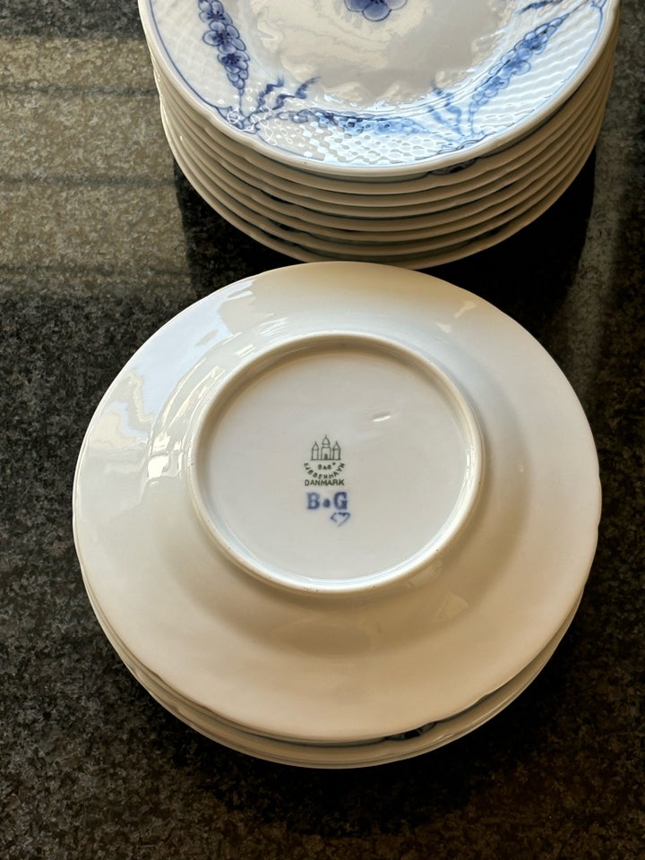 Porcelæn Kagetallerken (15 cm)