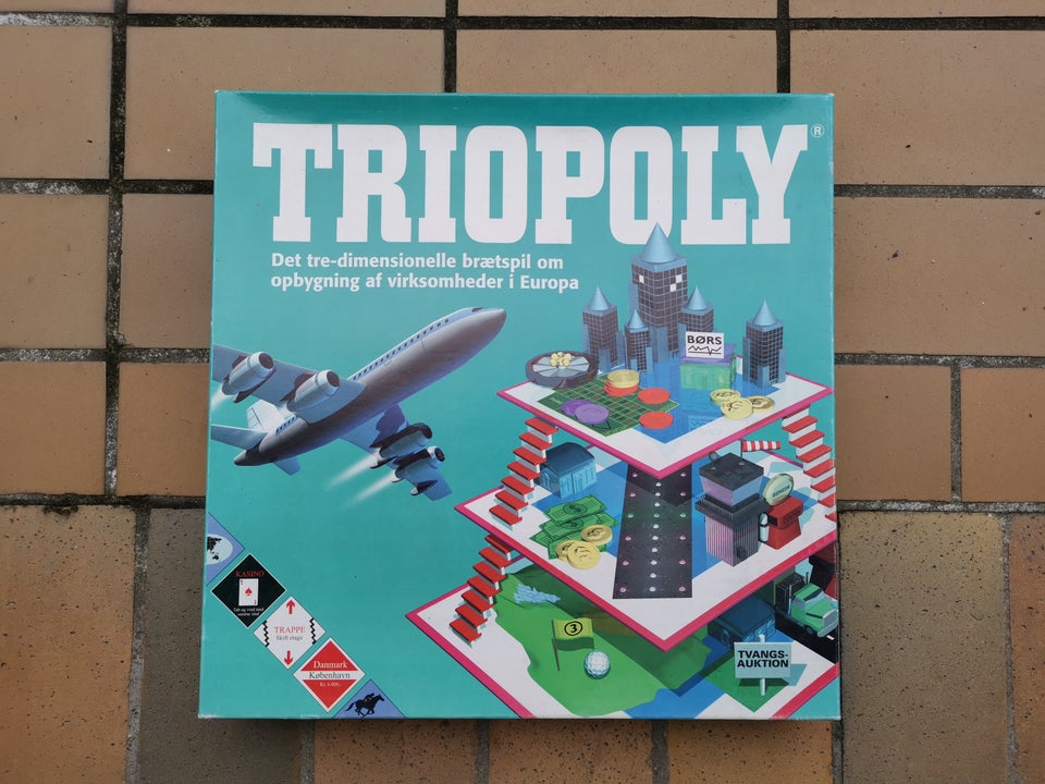 Triopoly Brætspil Monopoly i 3