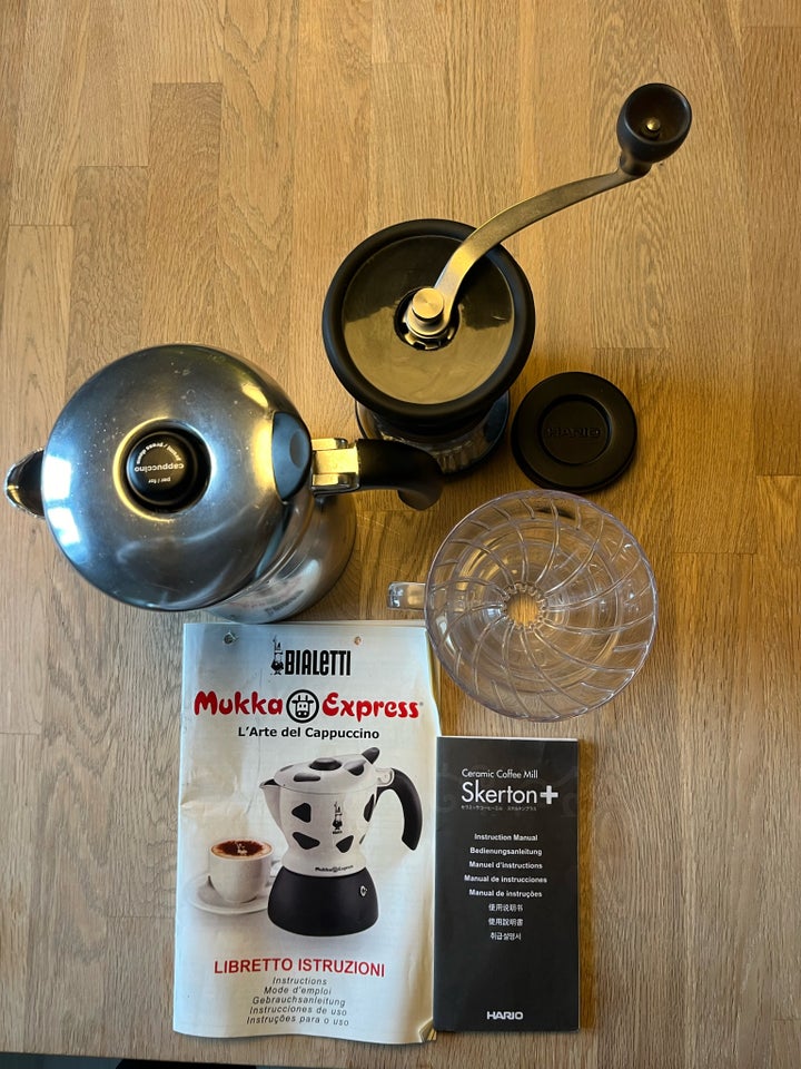 Bialetti kande og kaffekværn ,