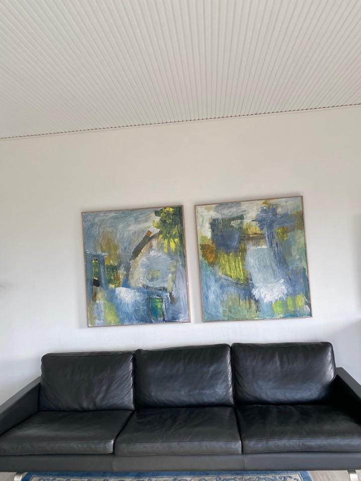 Sofa, læder, 3 pers.