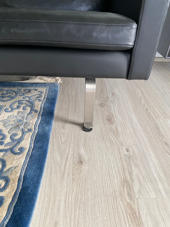 Sofa, læder, 3 pers.