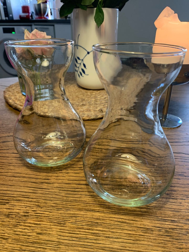 Vase Hyacint glas