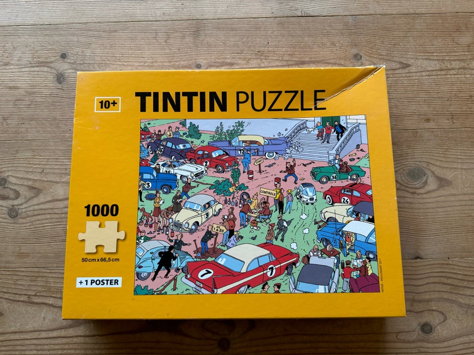 Puslespil, Tintin, 1000 brikker