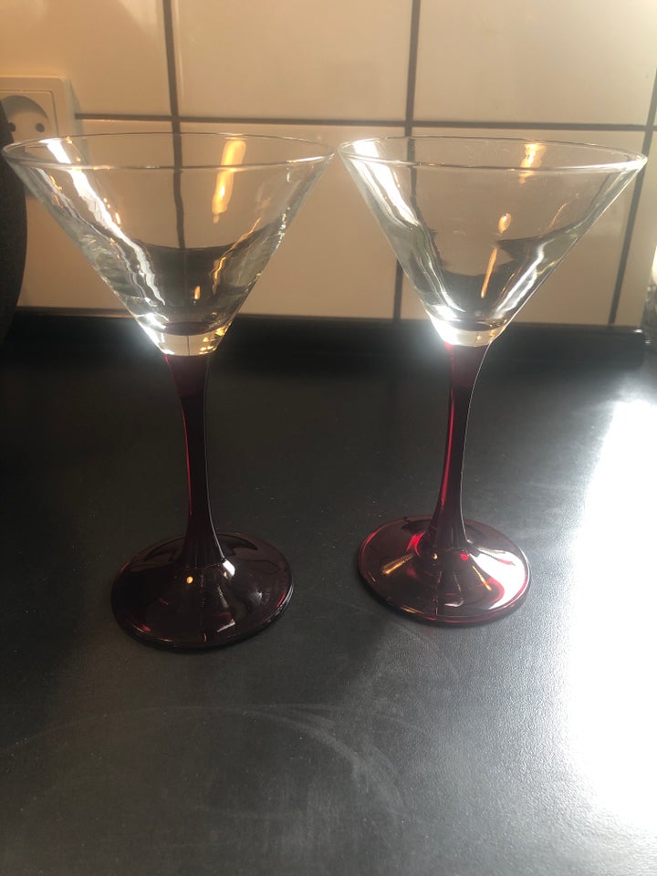 Glas Røde Cocktail glas Lumibarc