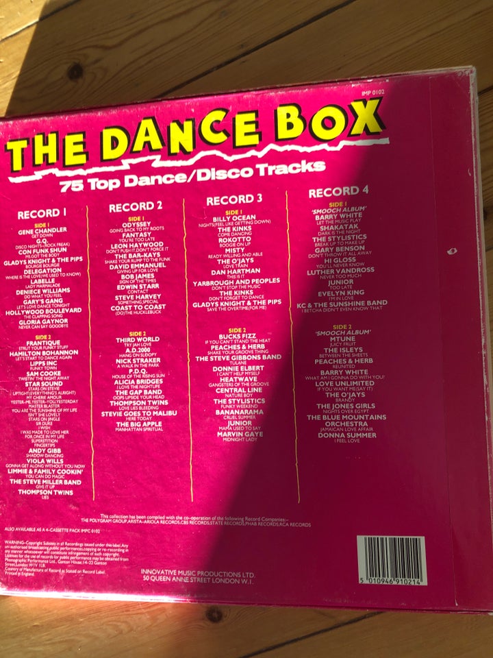 LP, The Dance Box