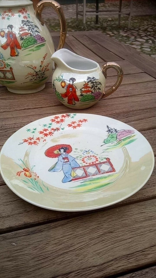 Porcelæn Kinesisk kaffe/Te sæt