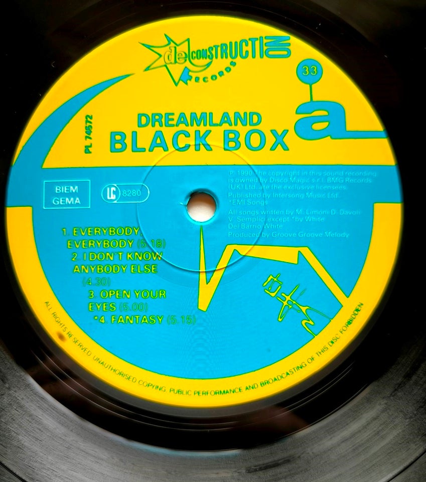 LP, Black Box