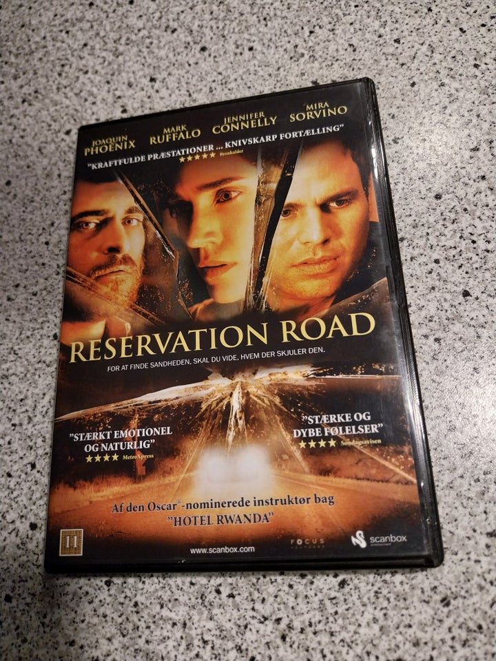 Reservation Road, DVD, thriller