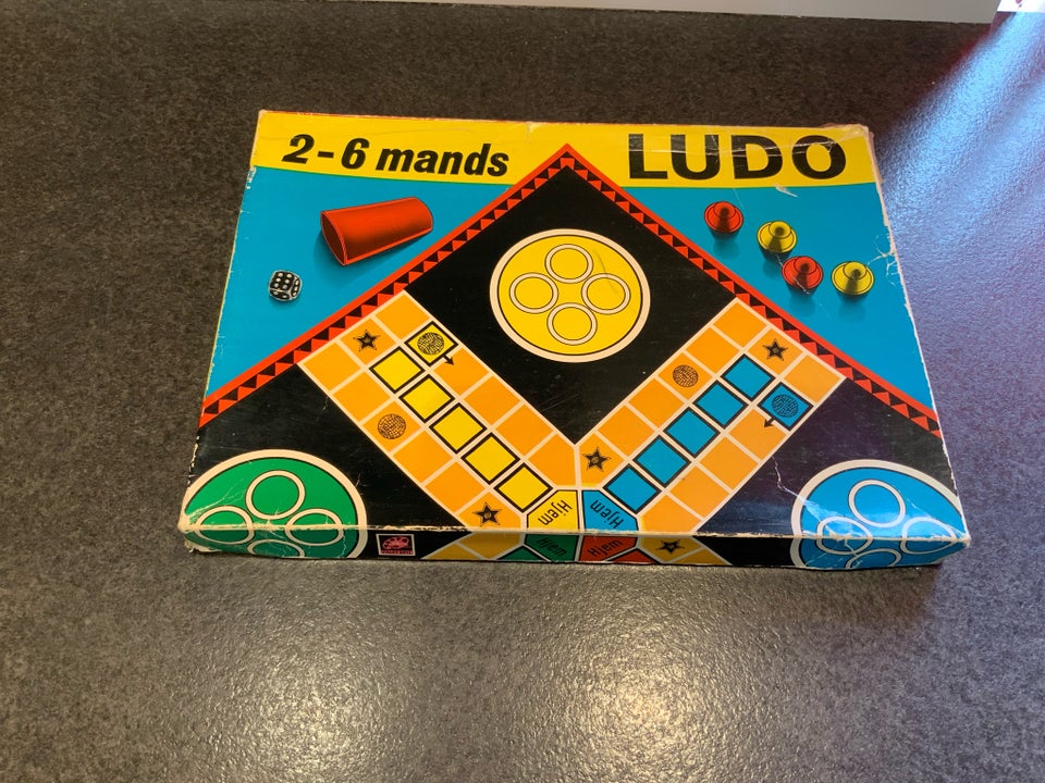 Ludo Gammelt familiespil