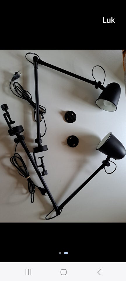 Skrivebordslampe Ikea