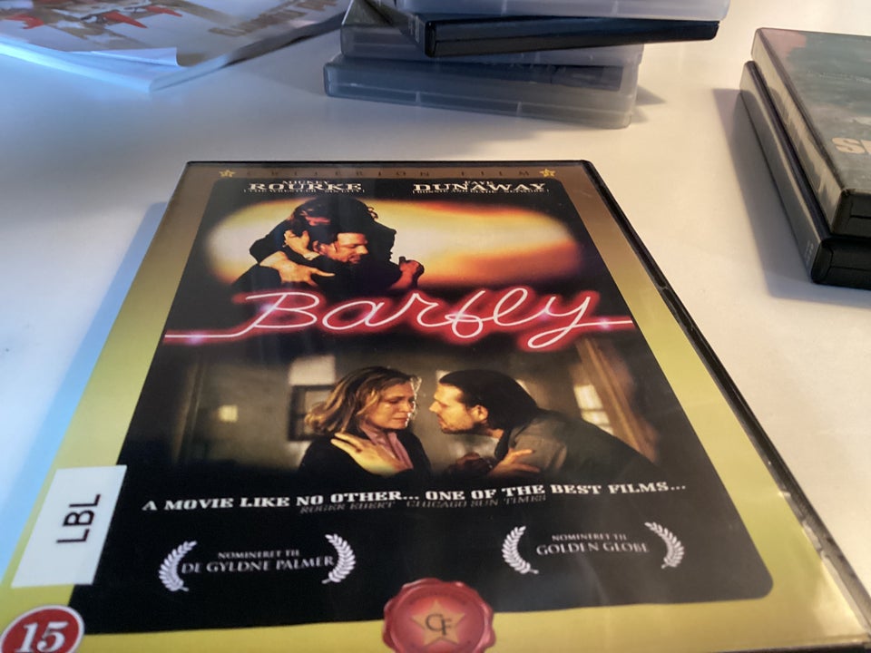 Barfly , DVD, drama