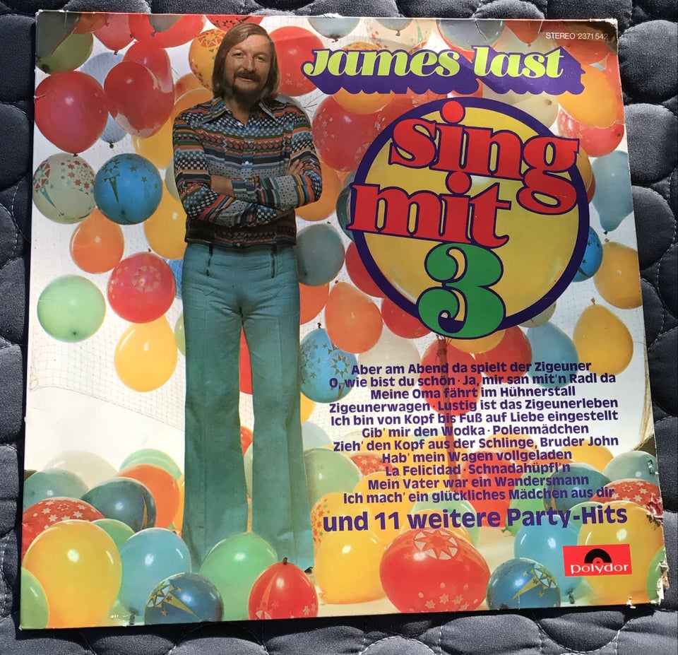 LP, James Last, LOT 8 LPer