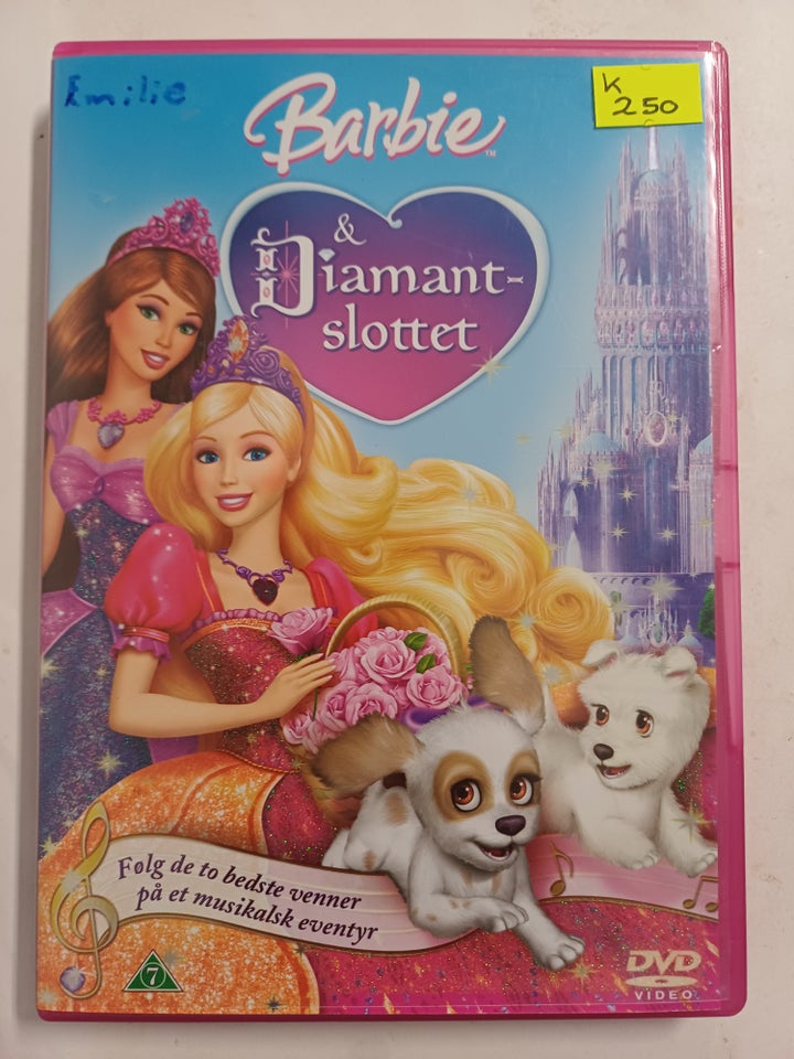 Barbie  Diamant Slottet, DVD,