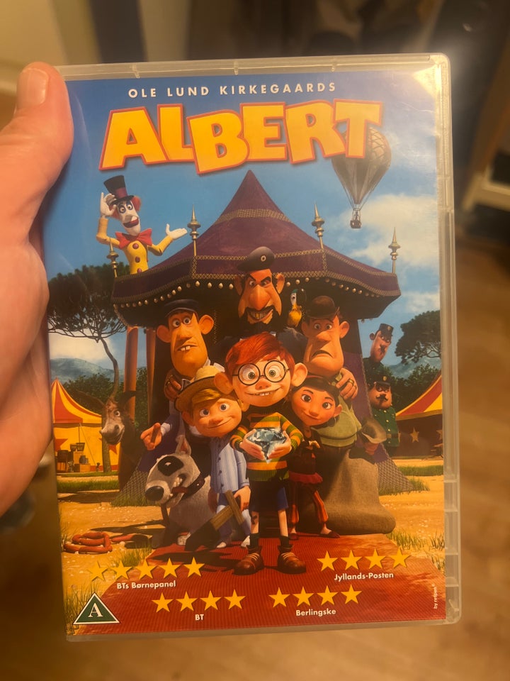 Albert, DVD, animation