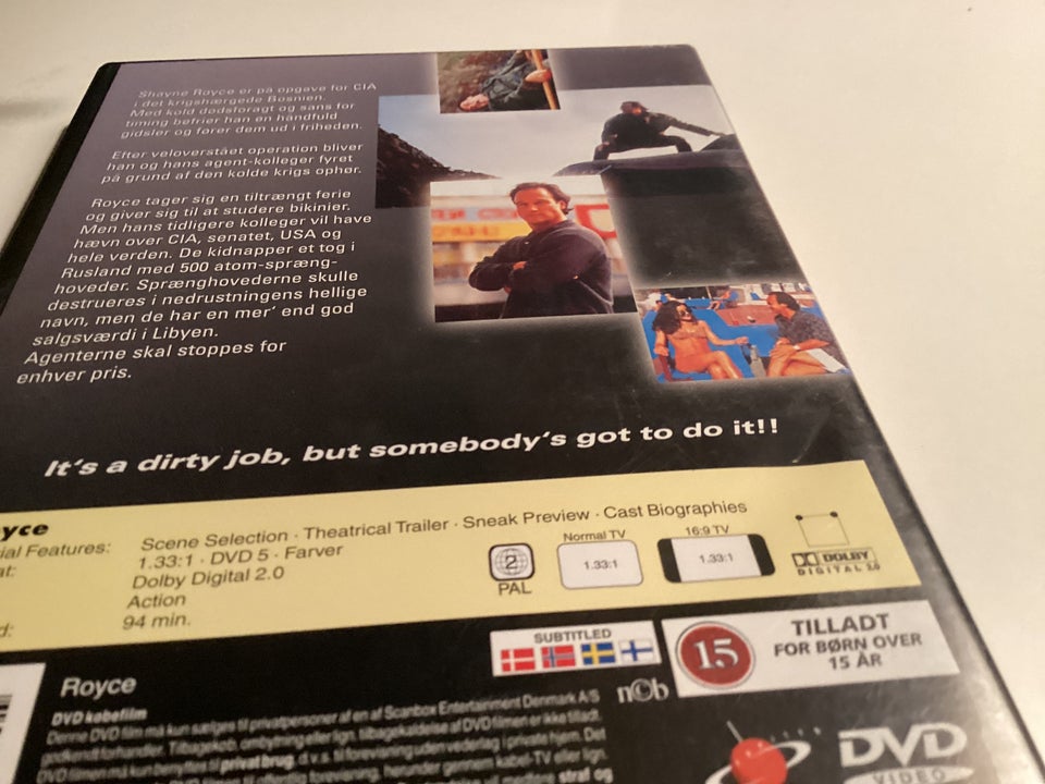 Boyce , DVD, action