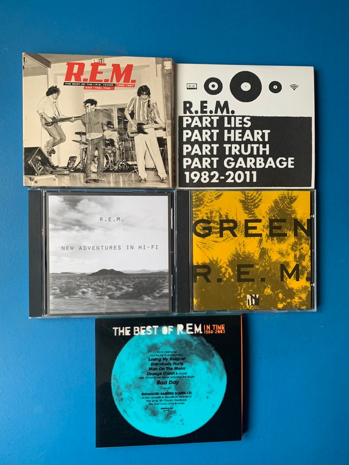 R.E.M.: 5 CD ALBUMS, rock