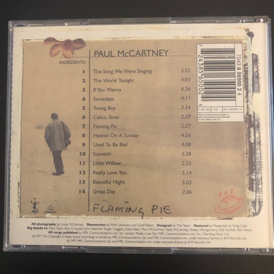 Paul McCartney : Flaming Pie, rock