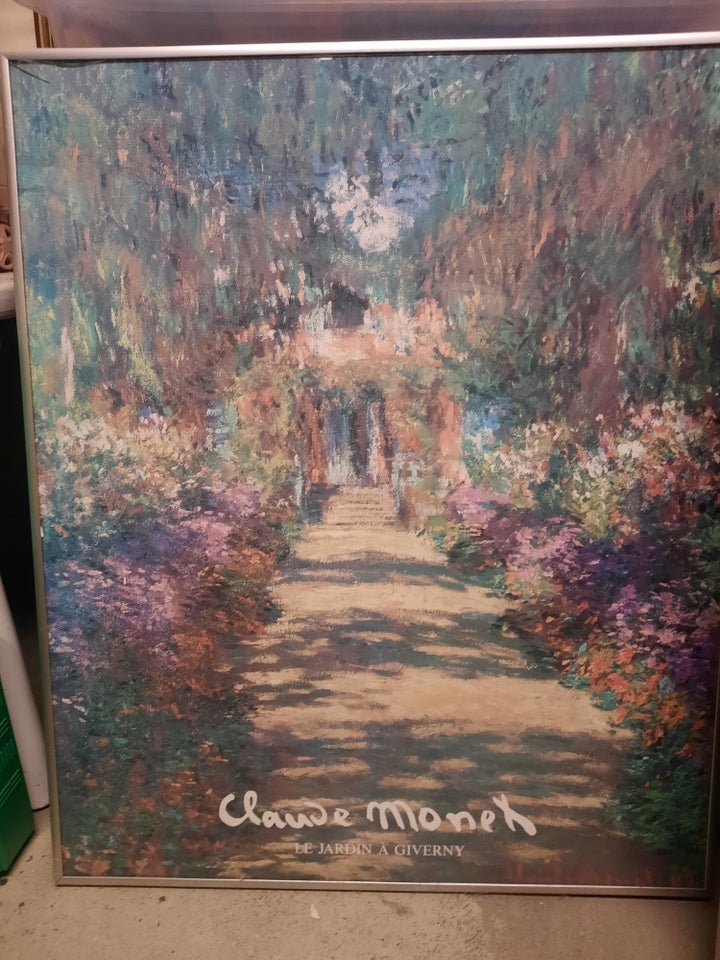 Tryk Claude Monet motiv: Monet