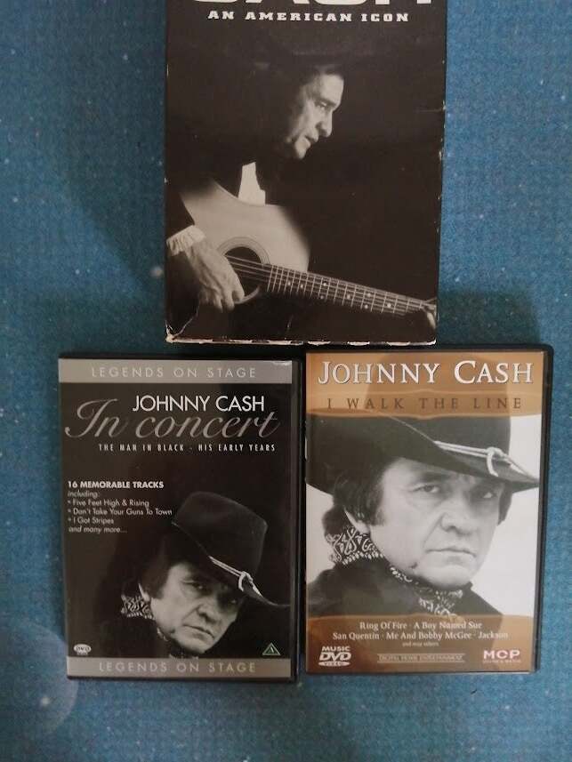 Johnny Cash Boks, DVD, andet