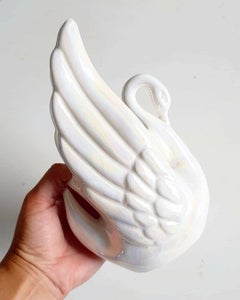 Porcelæn Svane vase