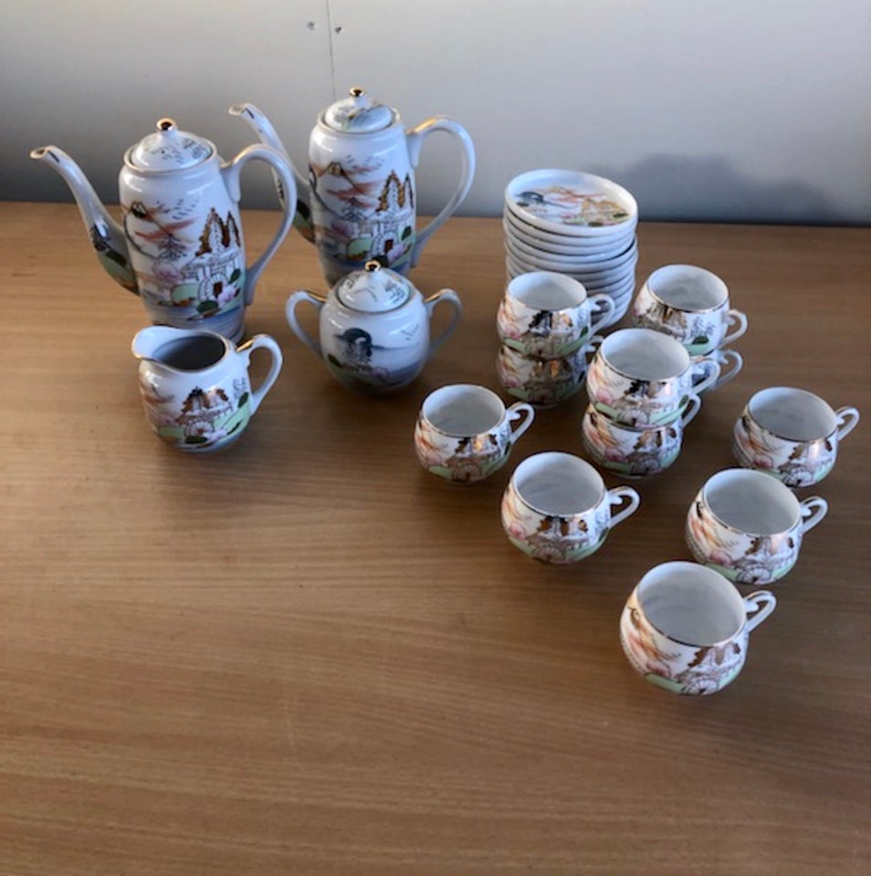 Porcelæn, te stel/kaffe stel,