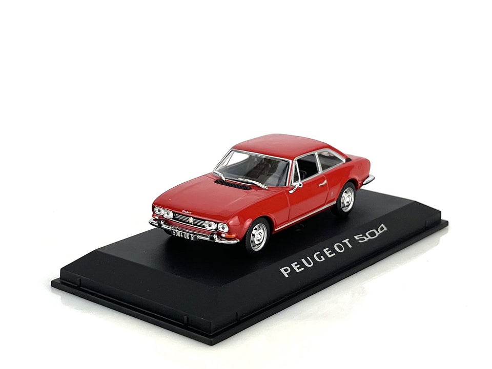 Modelbil, Peugeot 504 Coupe 1971,