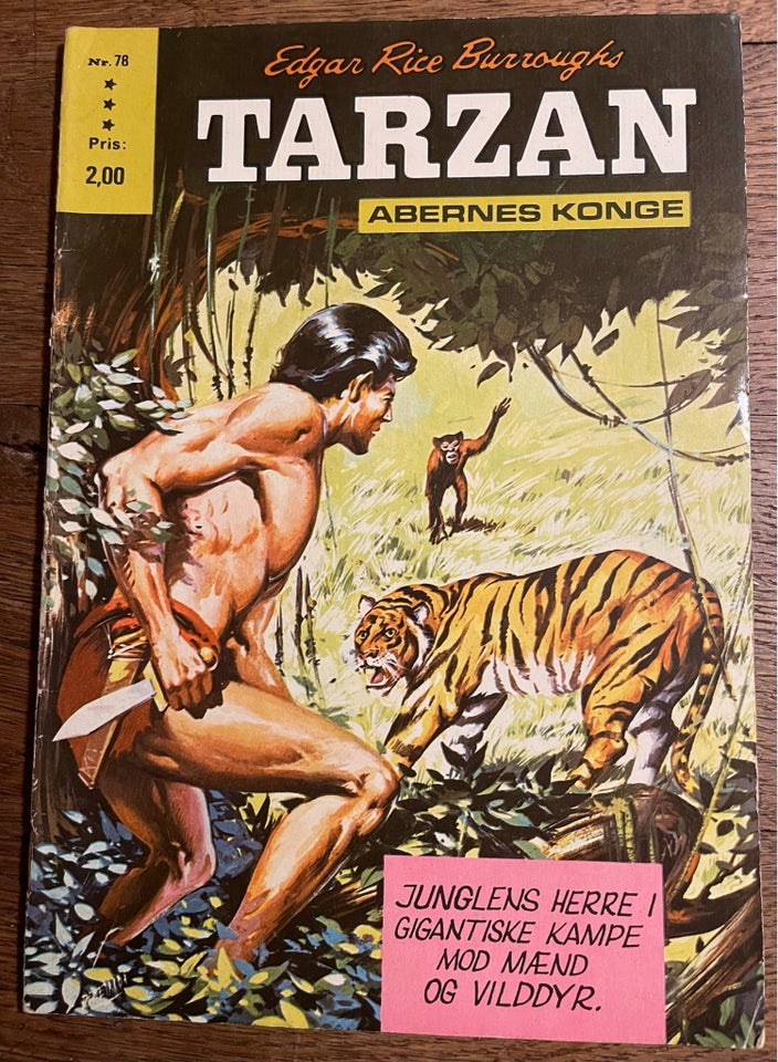 Tarzan 1970 nr. 78, Tegneserie