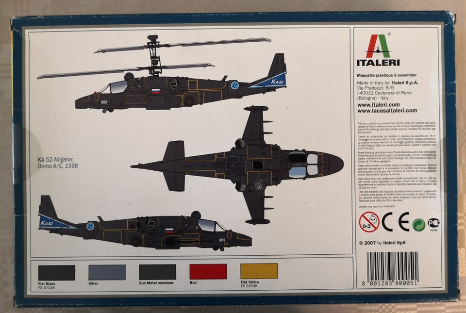 Byggesæt, Italeri Kamov KA-52