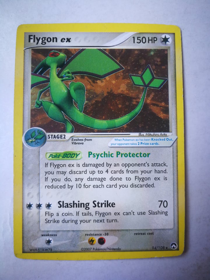 Samlekort Pokemon kort Flygon ex