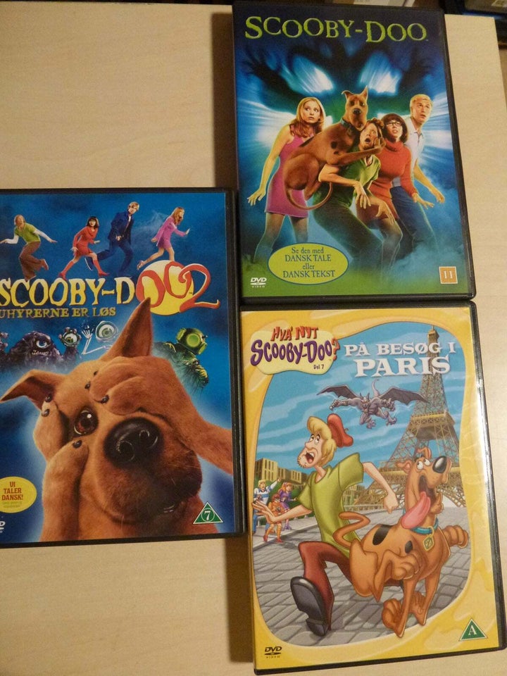 Scooby-doo, DVD, familiefilm