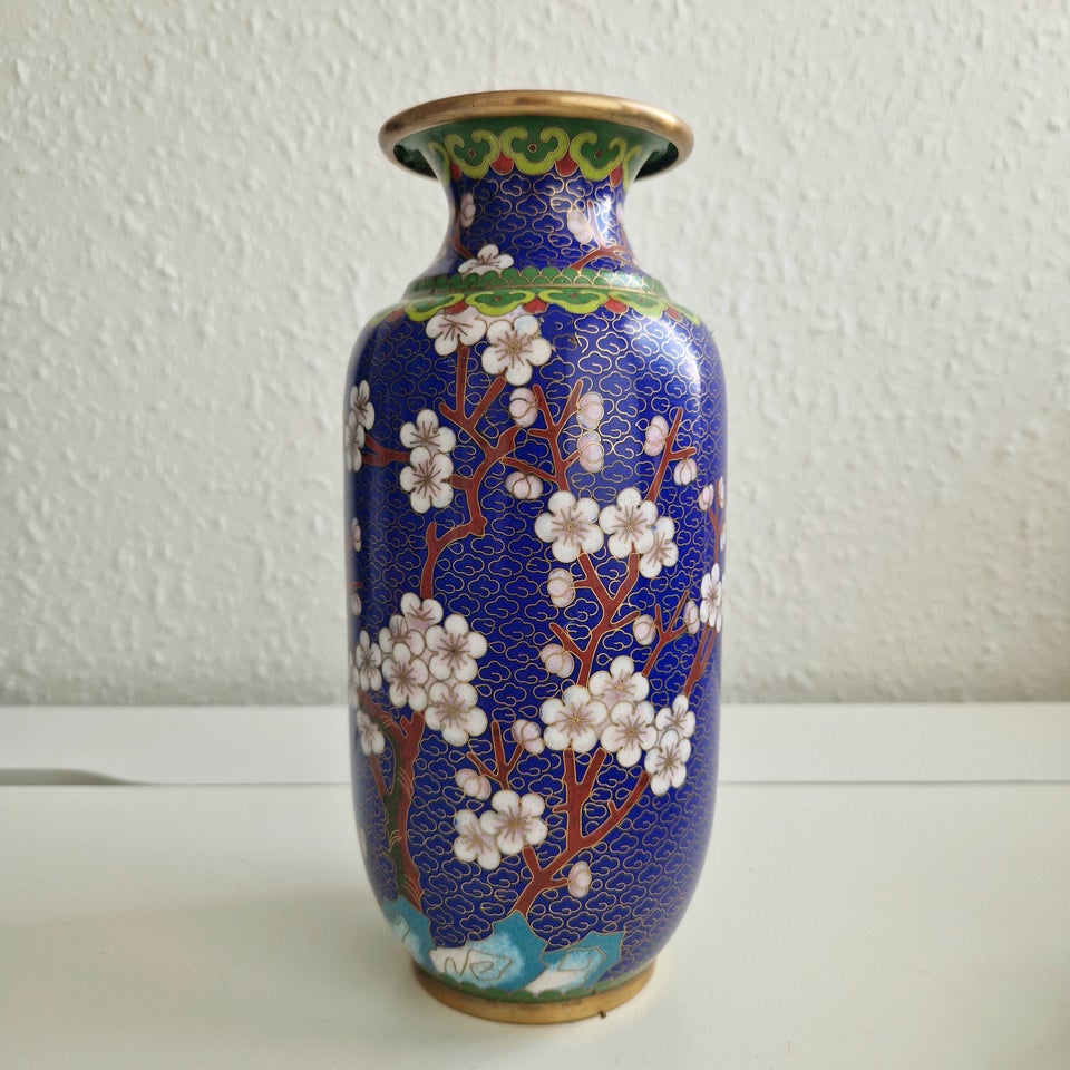 Cloisonne vase