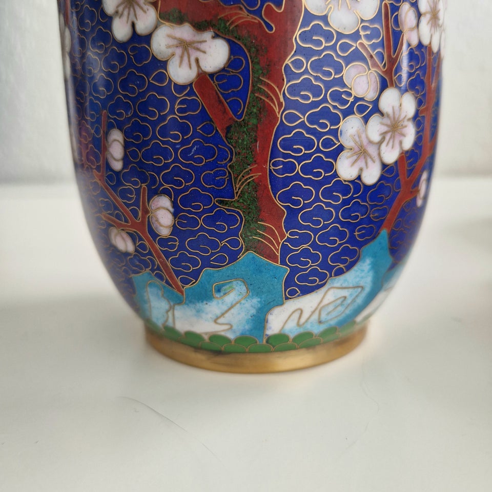 Cloisonne vase