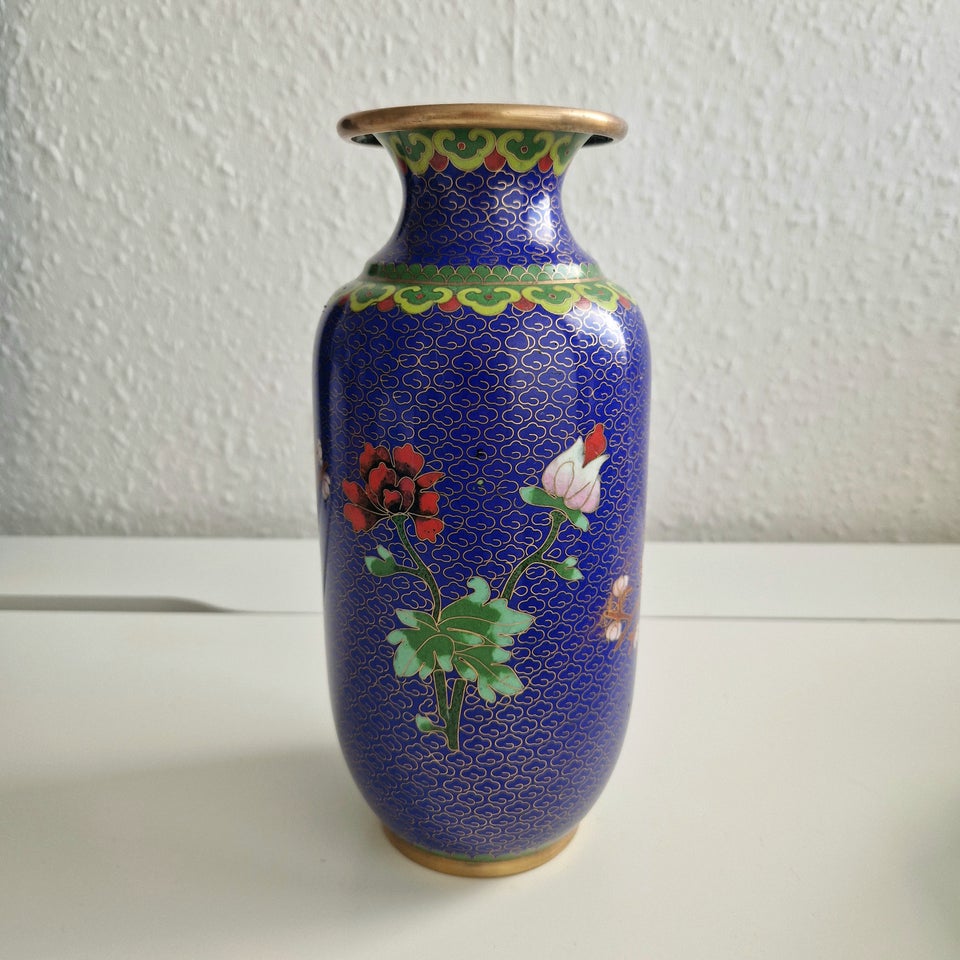 Cloisonne vase