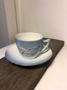 Porcelæn Kaffekop B&amp;G måge